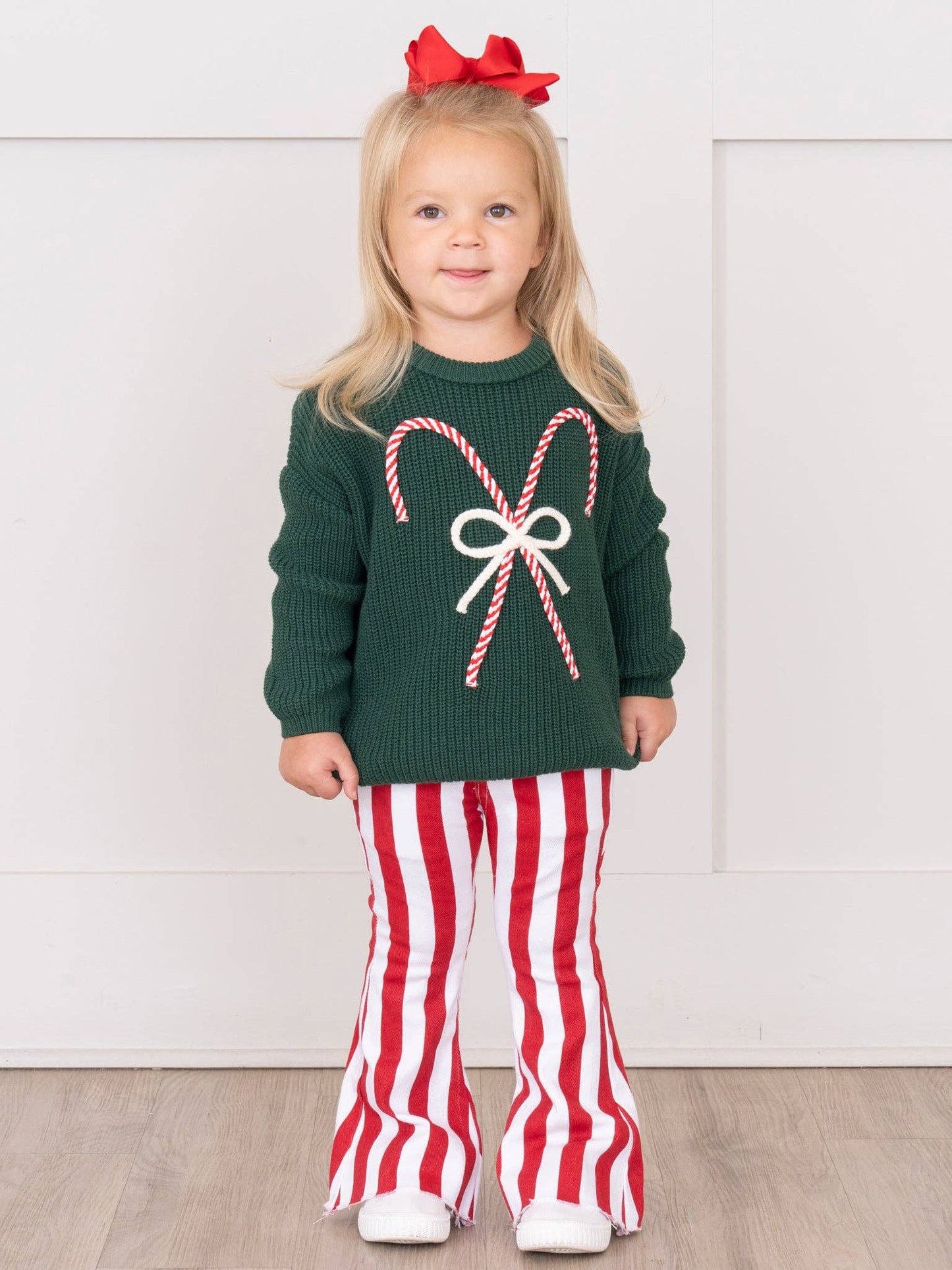 Candy Cane Promise Oversized Sweater
