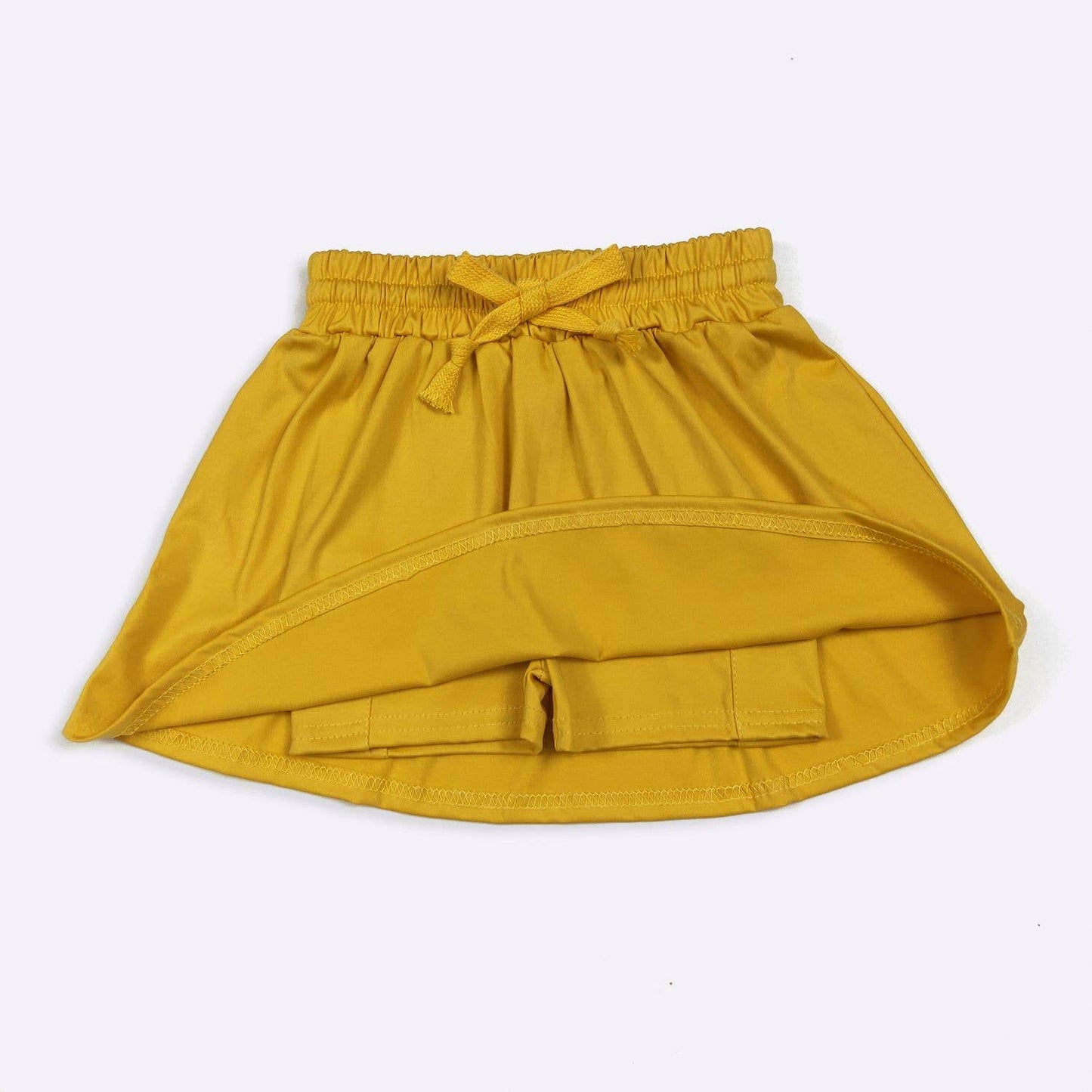 Wispy Mustard Girls Skort Set