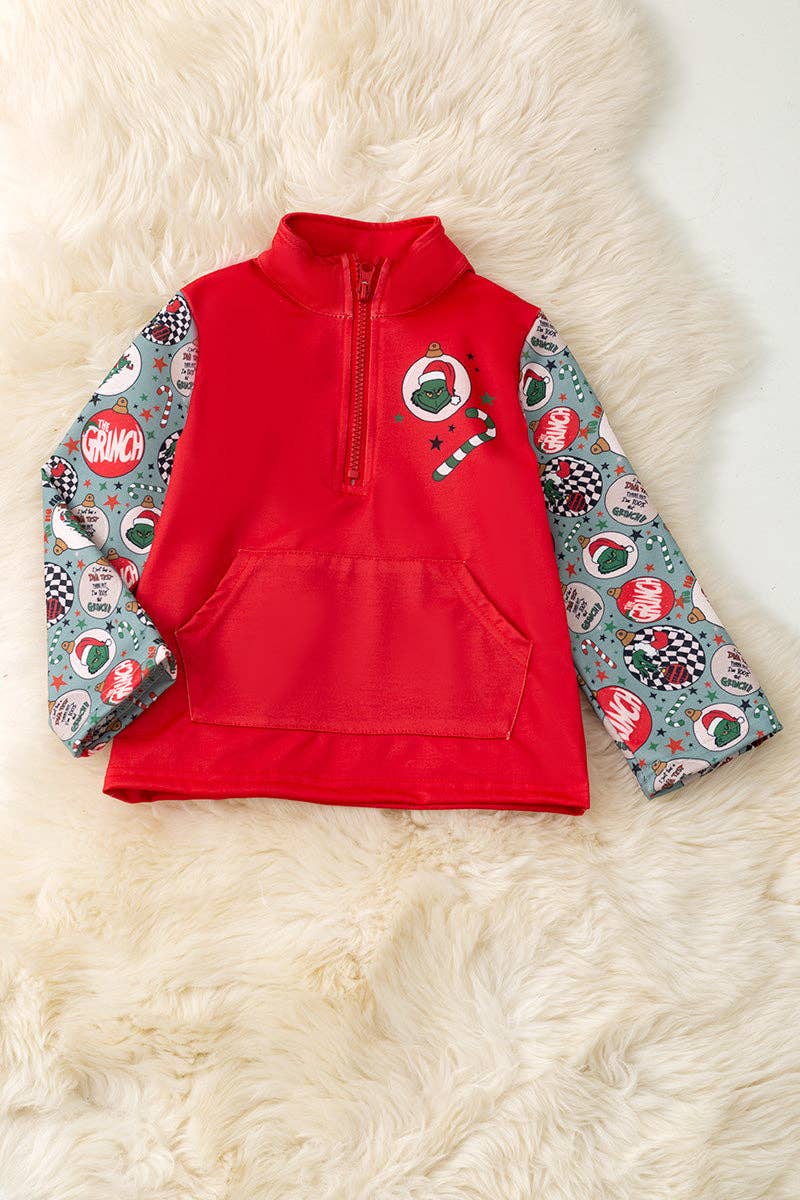 Christmas Printed Pullover