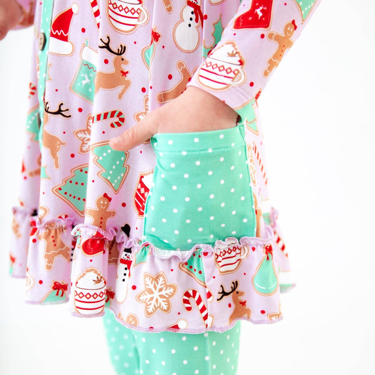 Baking Memories Ruffle Tunic and Pants Set