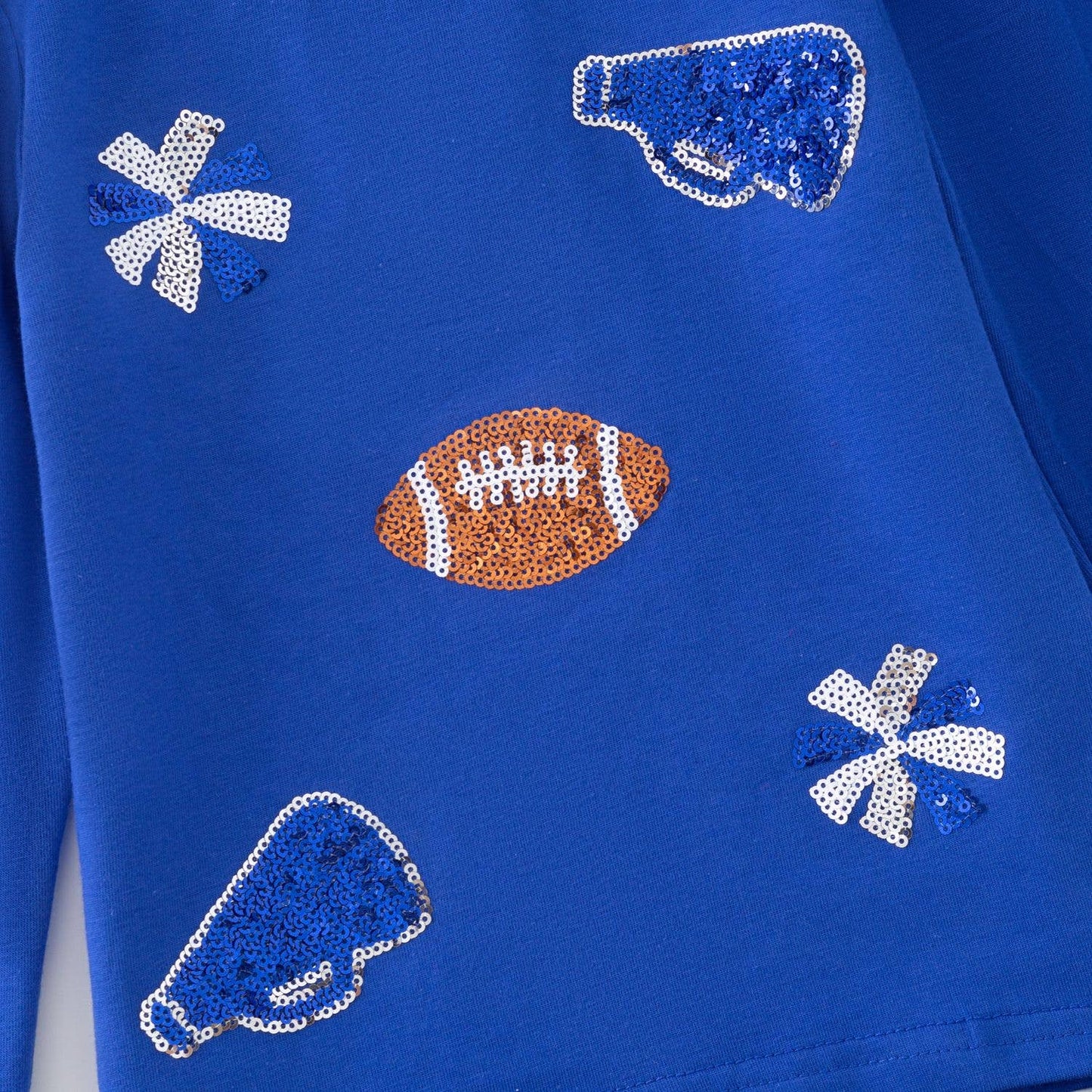 Sparkle Cheer Girls Set-Blue game day football