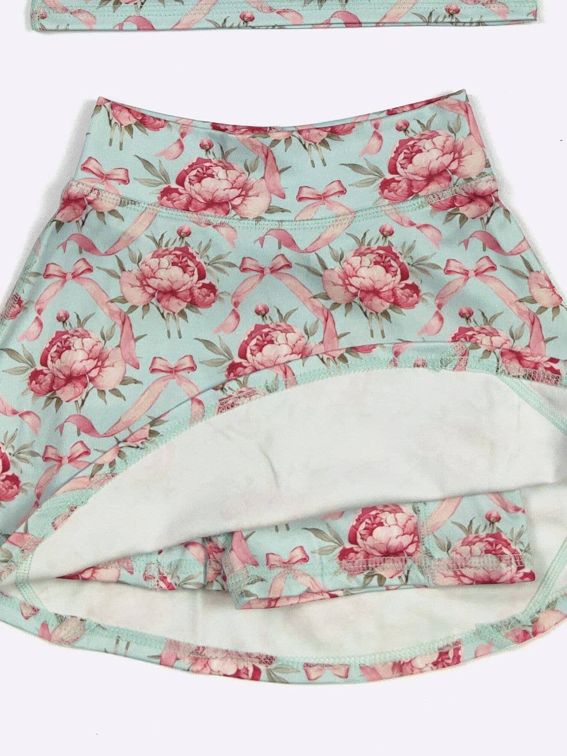 Blooming Coquette Girls Skort Set