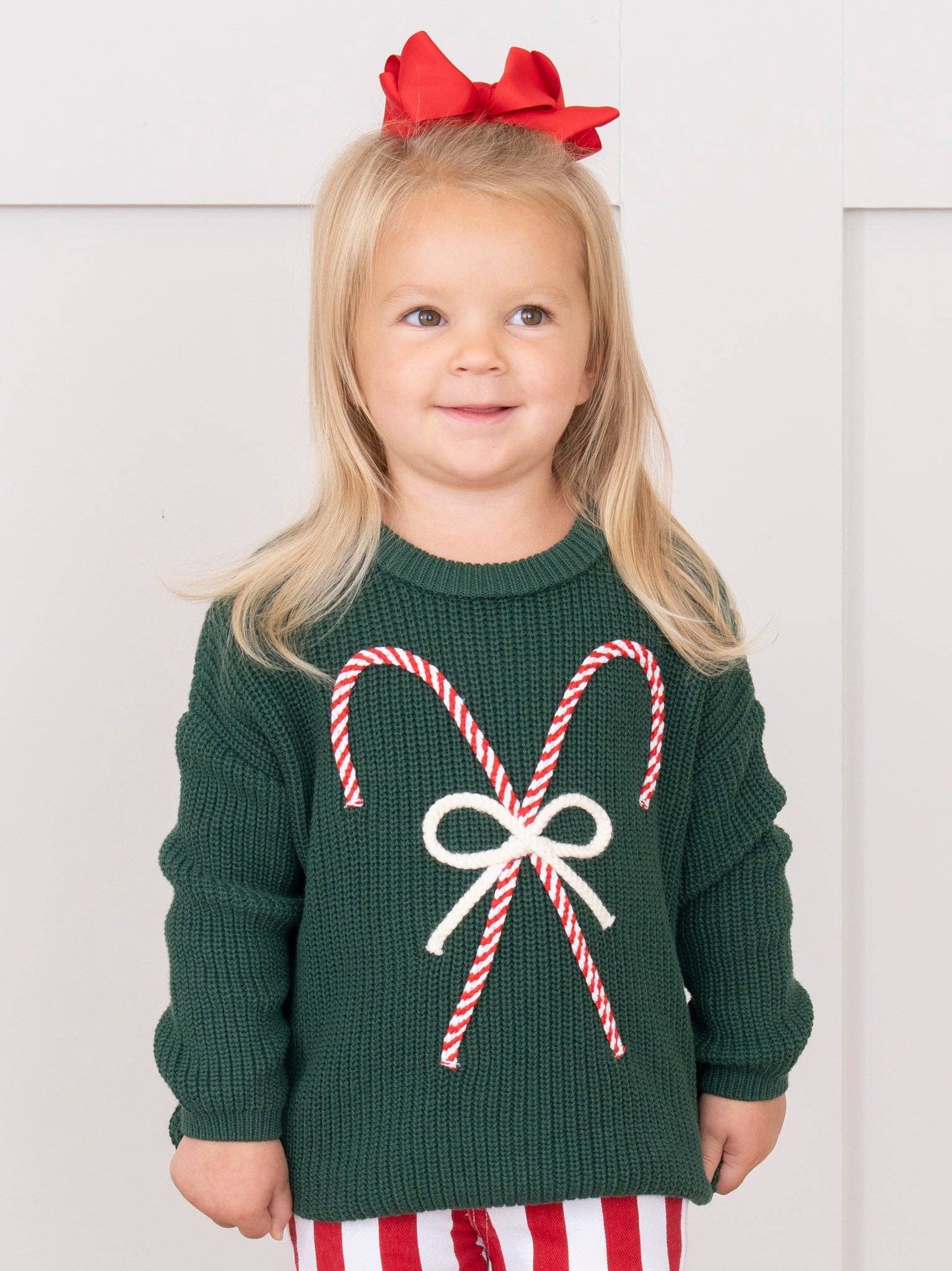 Candy Cane Promise Oversized Sweater