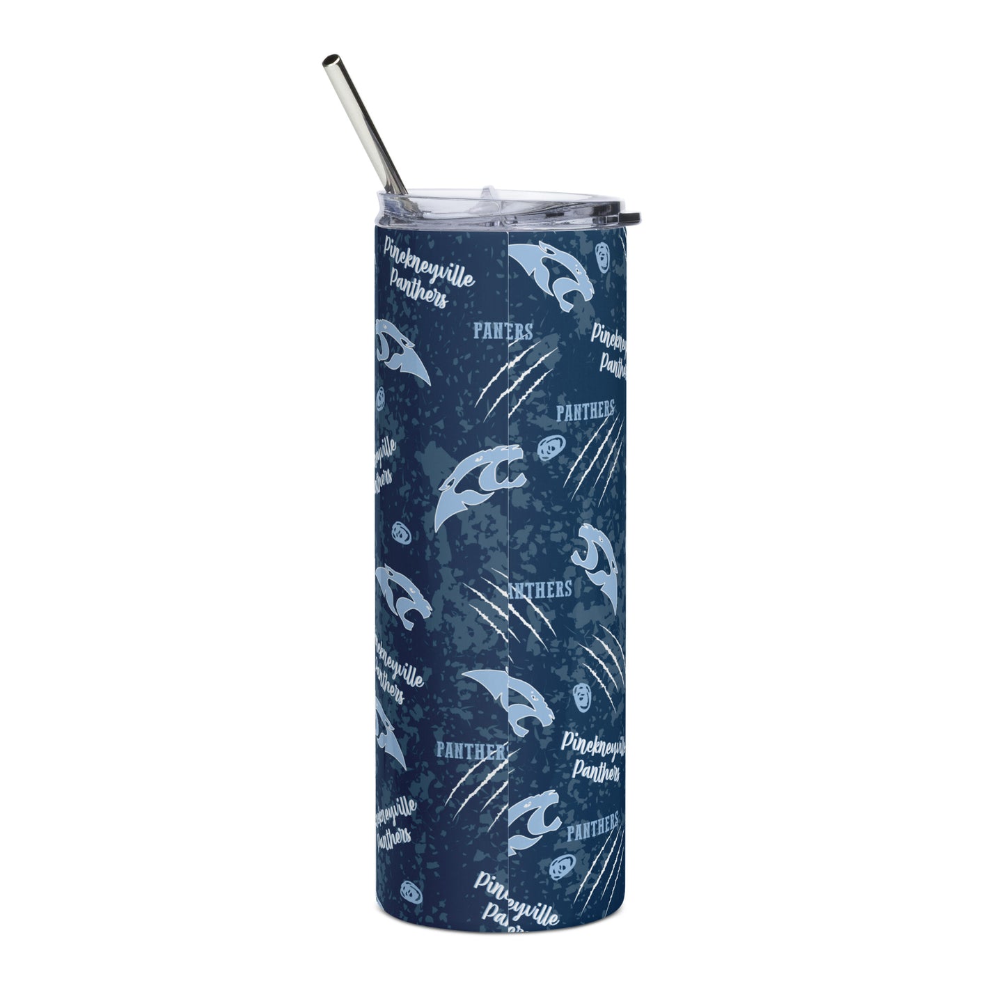 Pinckneyville Panthers Stainless steel tumbler