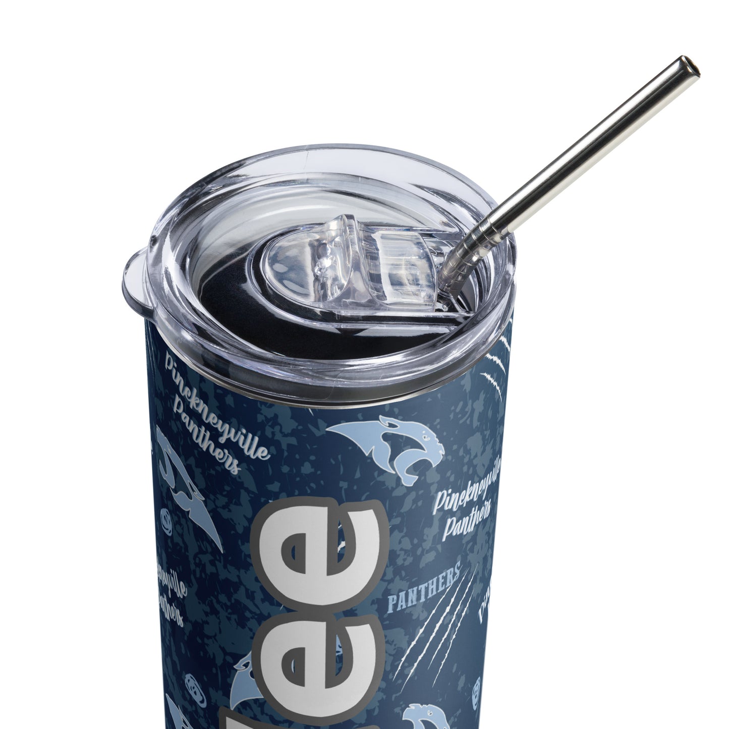 Pinckneyville Panthers Stainless steel tumbler