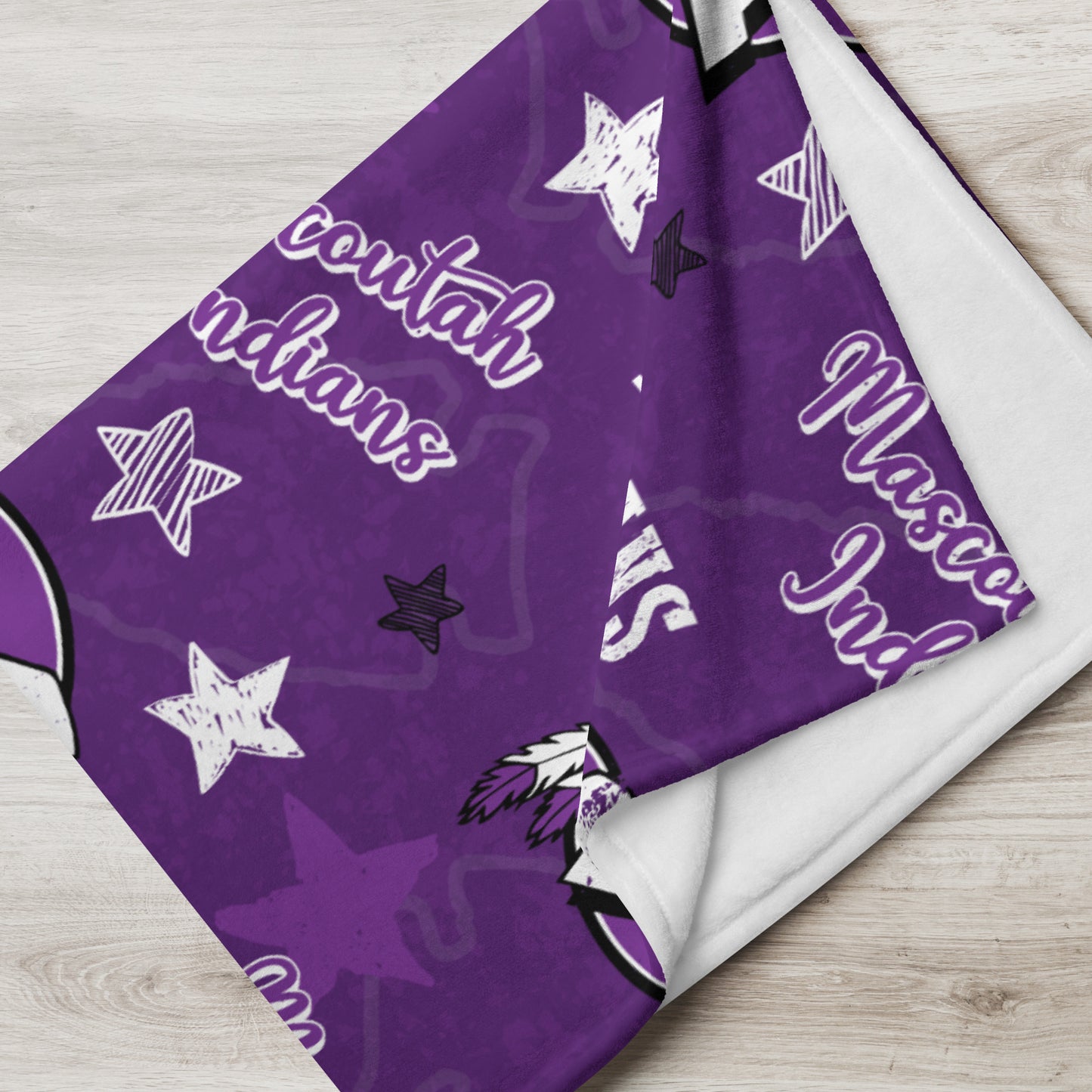 Mascoutah Indians Throw Blanket
