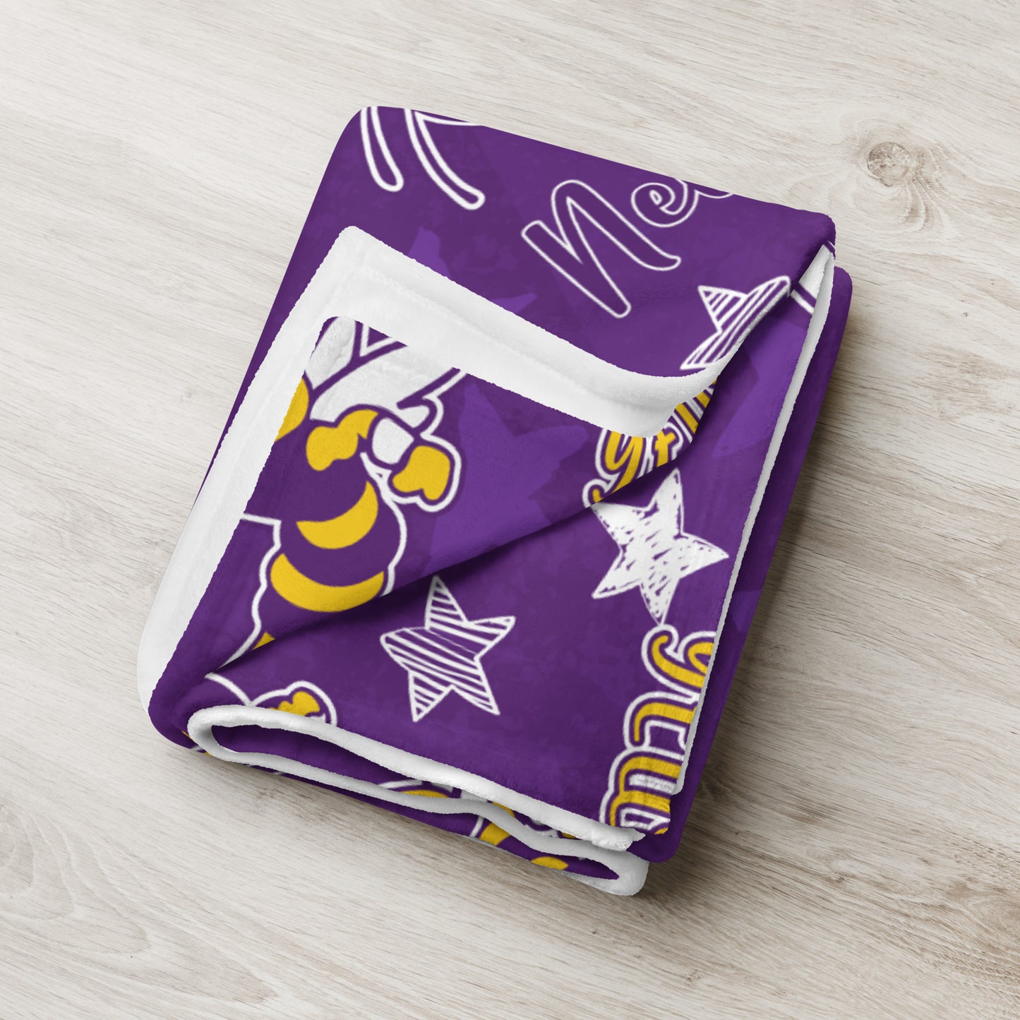 New Athens Yellow Jackets Throw Blanket