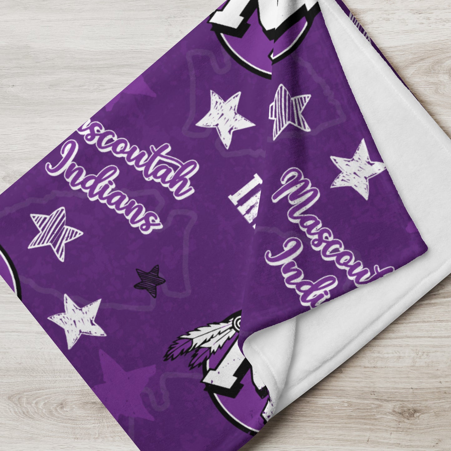 Mascoutah Indians Throw Blanket