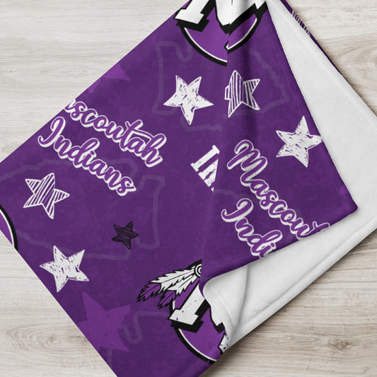 Mascoutah Indians Throw Blanket
