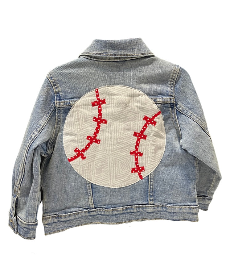 Baseball Jean Jacket